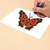 12pcs Butterfly 5D DIY Square Drill Diamond Painting Kits for Adults Beginners Home Decor Diamonds Paintings Gem Art 5.91x7.09in