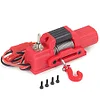 AMK 1/10 Plastic Mini Electric Winch with Control Switch for RC Crawler TRX4 Axle SCX10 RC TF2 Tamiya CC01 Capo JIMNY
