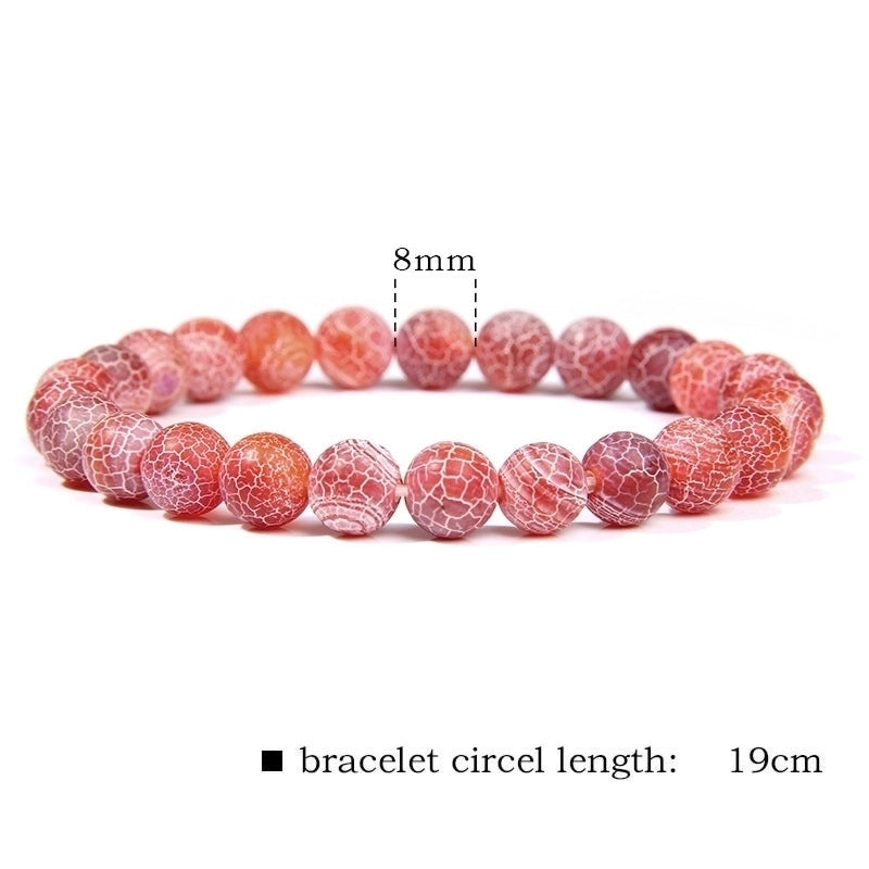 Fashion Solid Color Natural Stone Beaded Bracelets