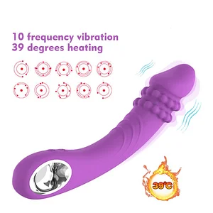 Pearls Heating G-Spot Vibrator Female adult toys