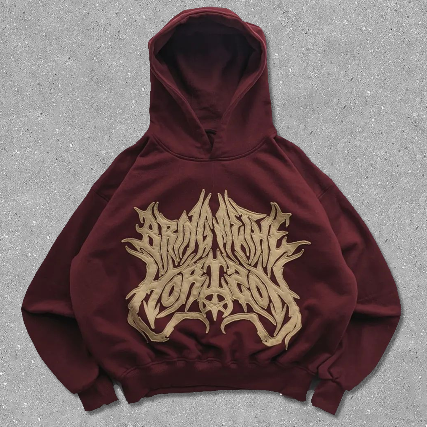 Retro personality loose hoodie