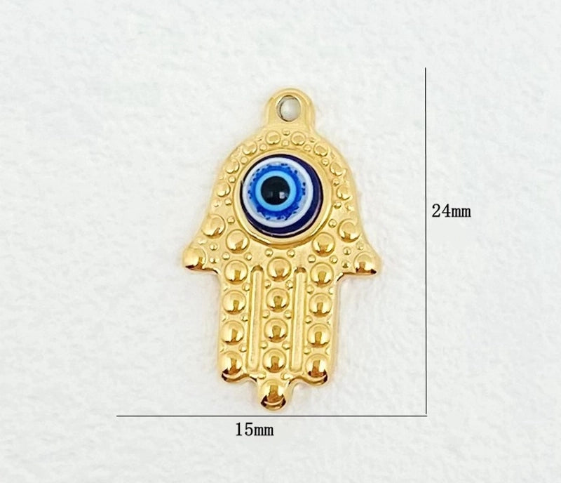 1 Piece 304 Stainless Steel Solid Color Jewelry Accessories Pendant