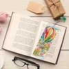 3Pcs Diamond Painting Hot Air Balloon Bookmark Making Kit for Book Lovers