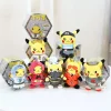 Licensed Mischief Cosplay Pikachu Super Soft Short Plush Doll Charms - Free Shipping - Pokemon [In Stock]