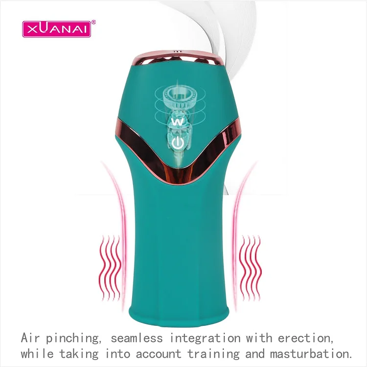 12 Vibrating Masturbation Cup Glans Training Penis Massager