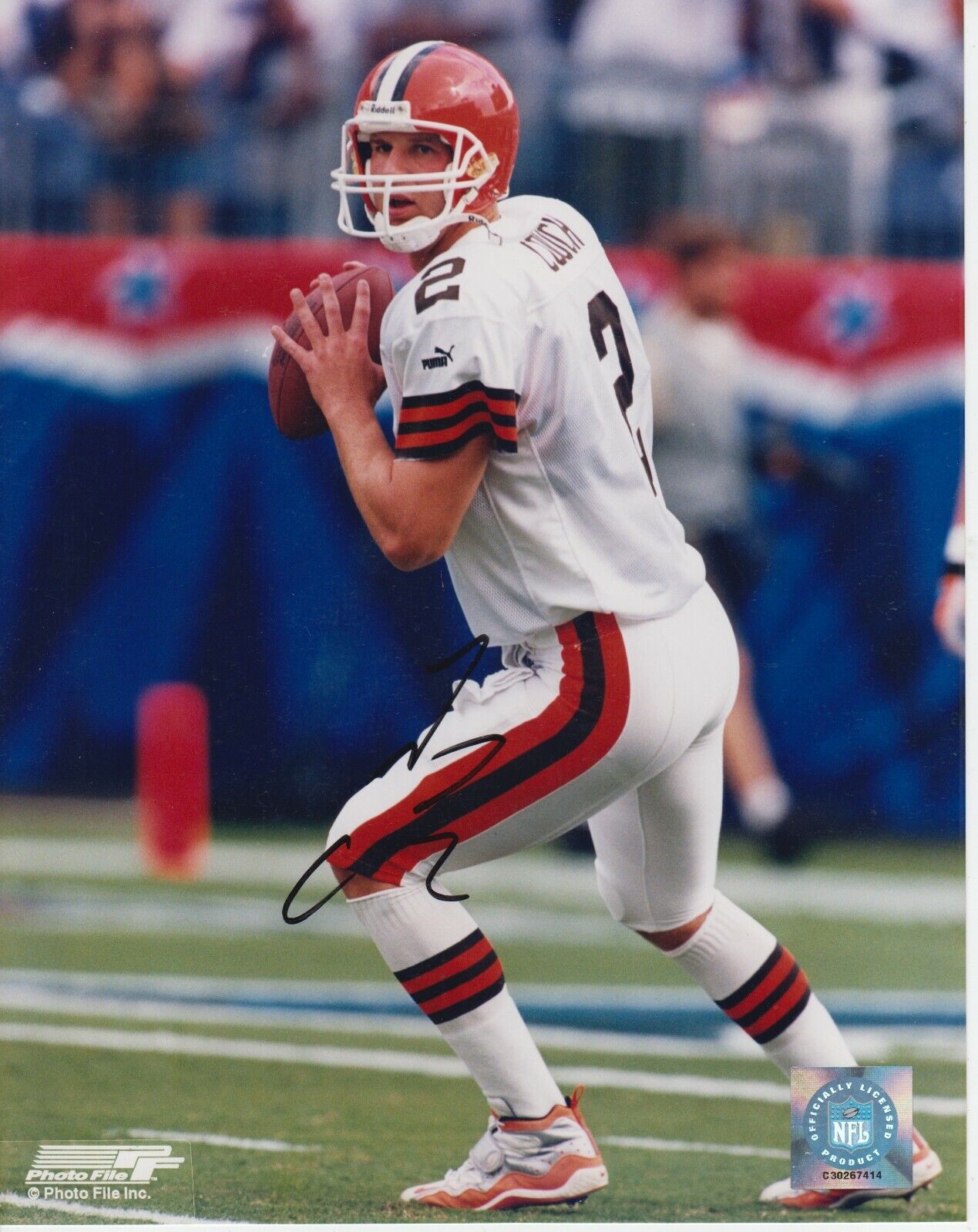 Tim Couch 8x10 Signed Photo Poster painting w/ COA Cleveland Browns #1