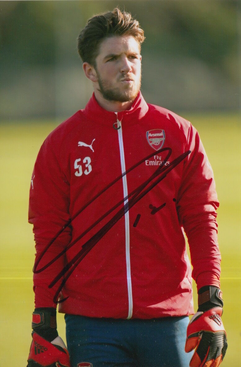 ARSENAL HAND SIGNED JOSH VICKERS 6X4 Photo Poster painting.