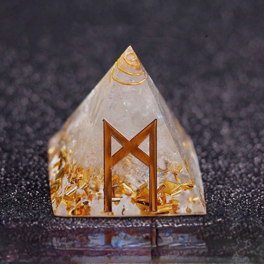 Humanity Rune Pyramid: Explore the Mysterious Energy of ᛗ - Mannaz