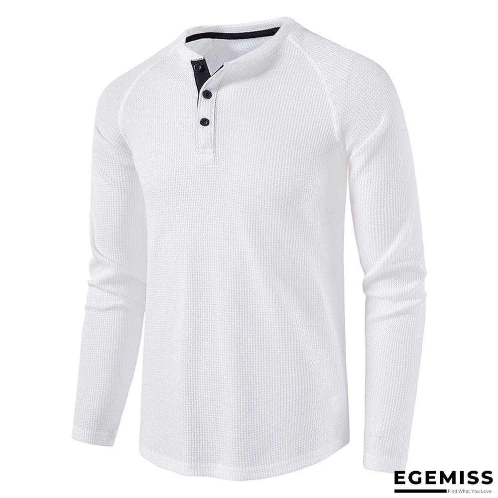 Men's Long-sleeved T-shirt Over Men's Bottom Shirt | EGEMISS