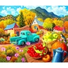 Diamond Painting -DIY Round Drill Outdoor Autumn Scene(50x60cm)