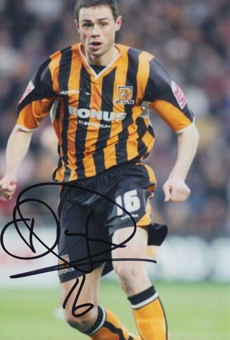 HULL CITY HAND SIGNED DAMIEN DELANEY 6X4 Photo Poster painting 1.