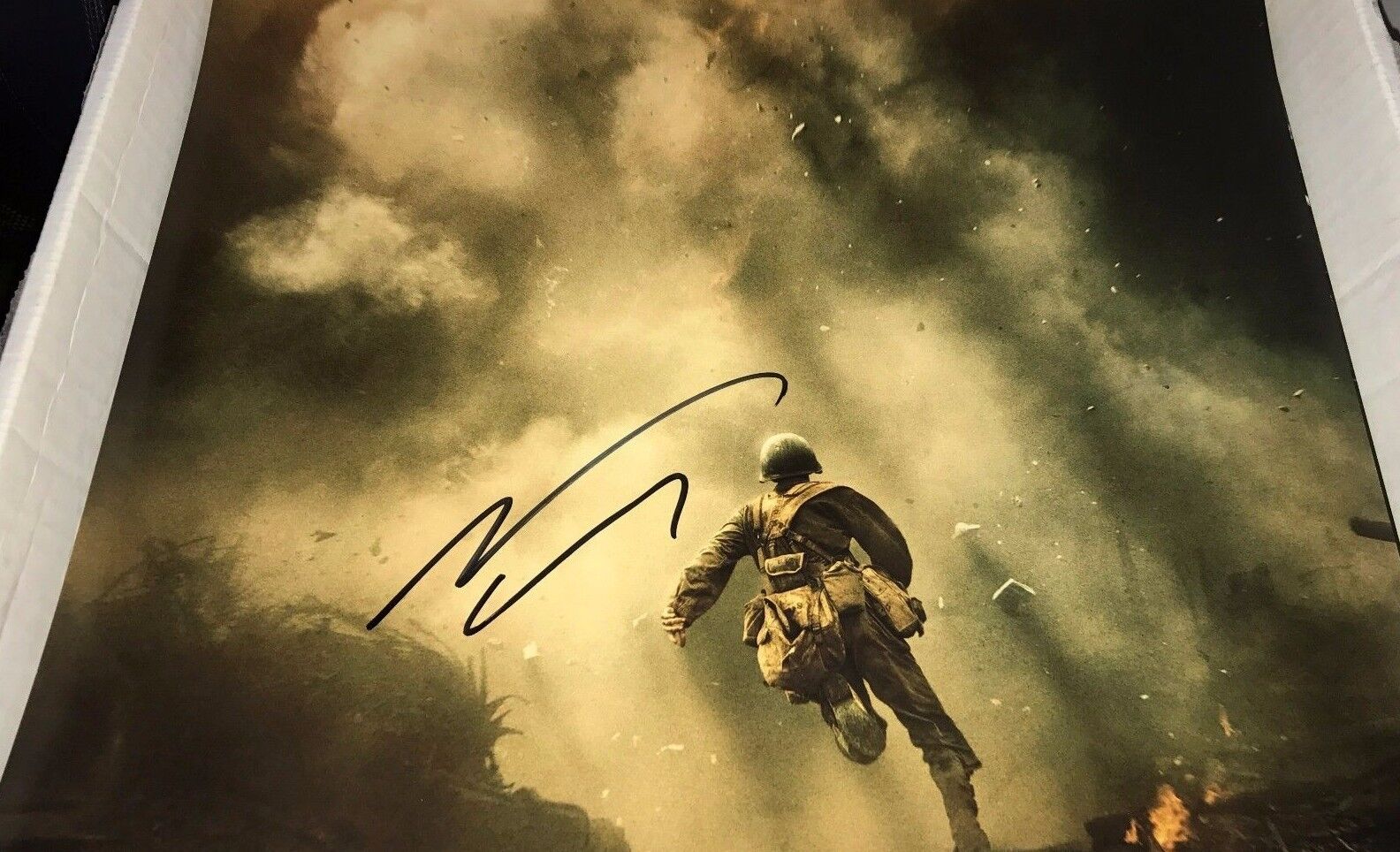 Andrew Garfield In Hacksaw Ridge Hand Signed 11x14 Autographed Photo Poster painting COA