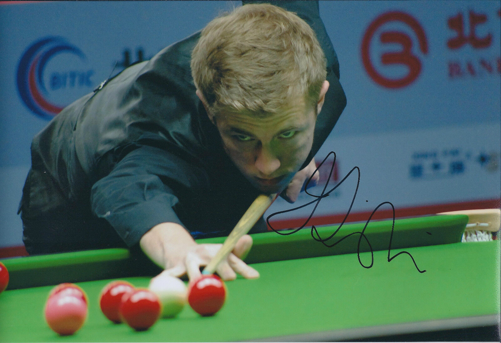 Jack LISOWSKI SIGNED 12x8 Photo Poster painting AFTAL COA Autograph SNOOKER Sheffield Crucible