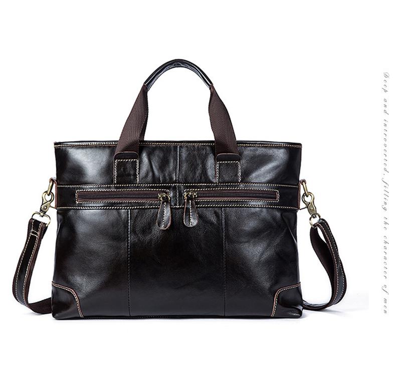 Classic Clean Silhouette Op Grab Handle 14 Inches Padded Compartment Laptop Bag