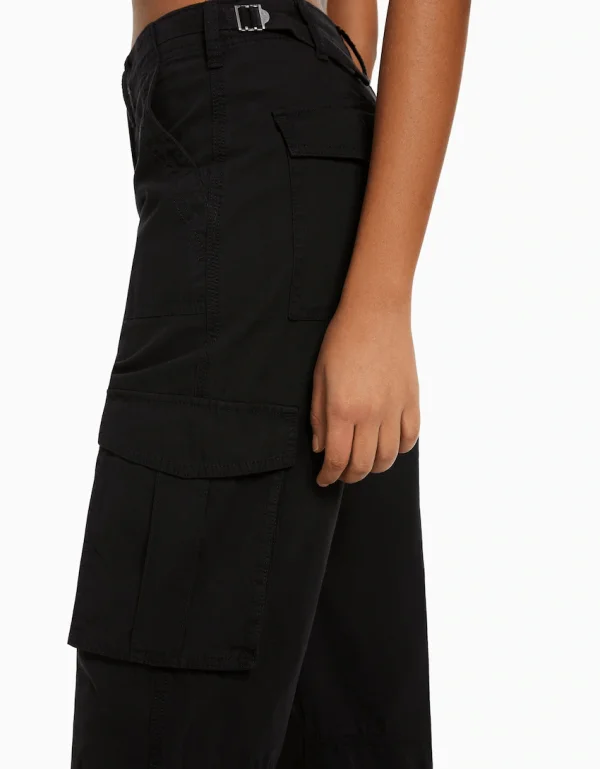 Encouragey Adjustable Straight Fit Cargo Pants( Free Shipping)