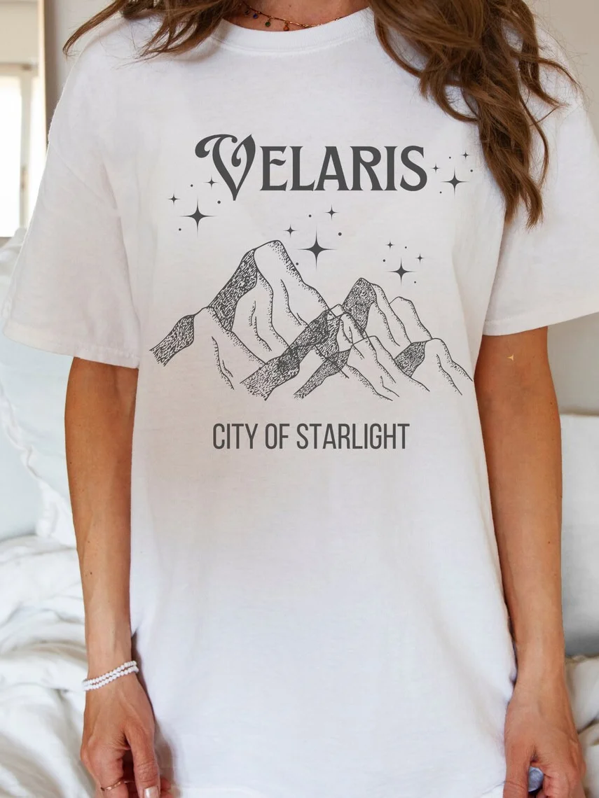 Vintage City Of Starlight Acotar T-Shirt / DarkAcademias /Darkacademias