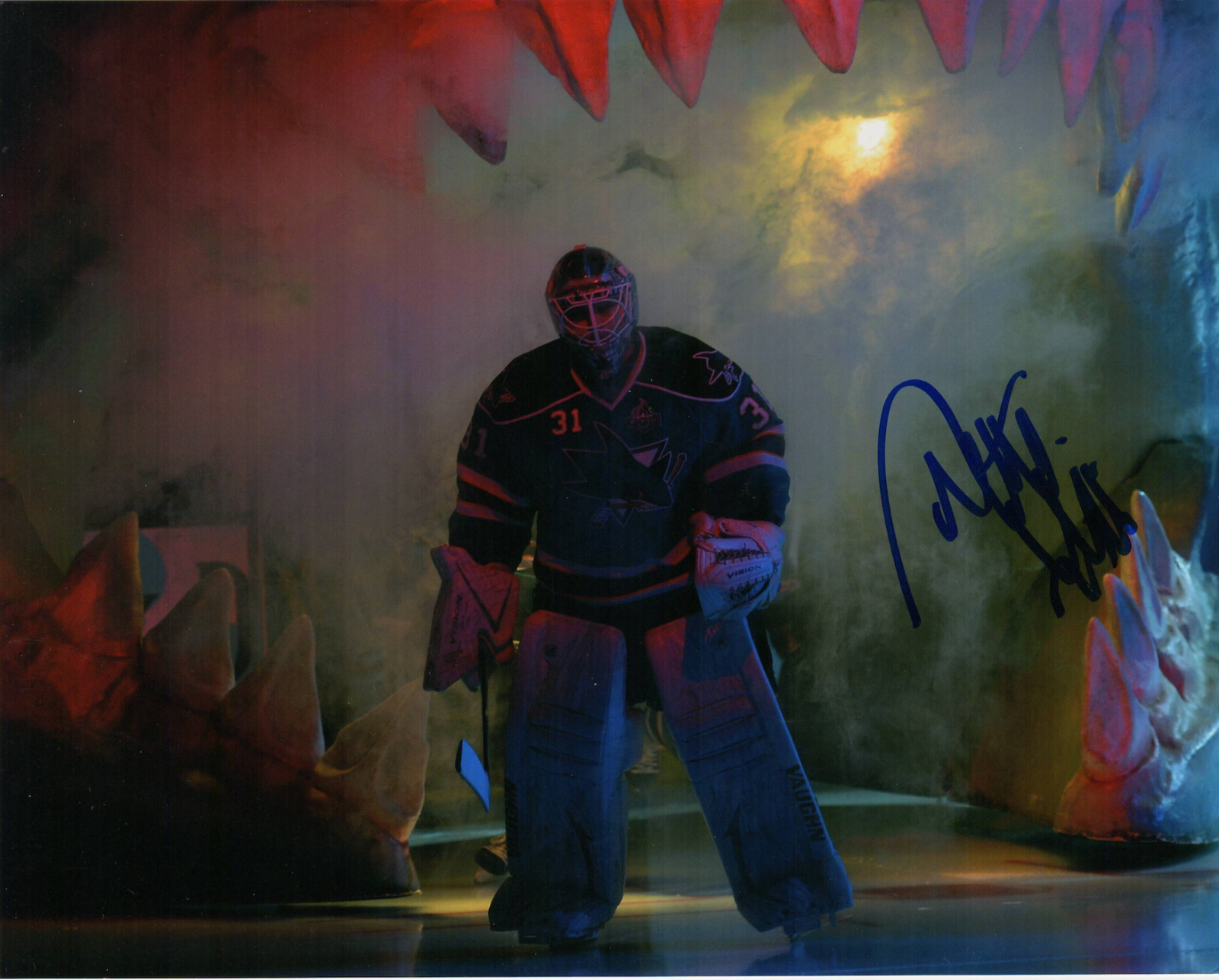 Antti Niemi signed autographed 8x10 Photo Poster painting! RARE! Guaranteed Authentic! 2228