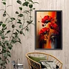 (40*60cm)Poppy - Full Round Drill Diamond Painting