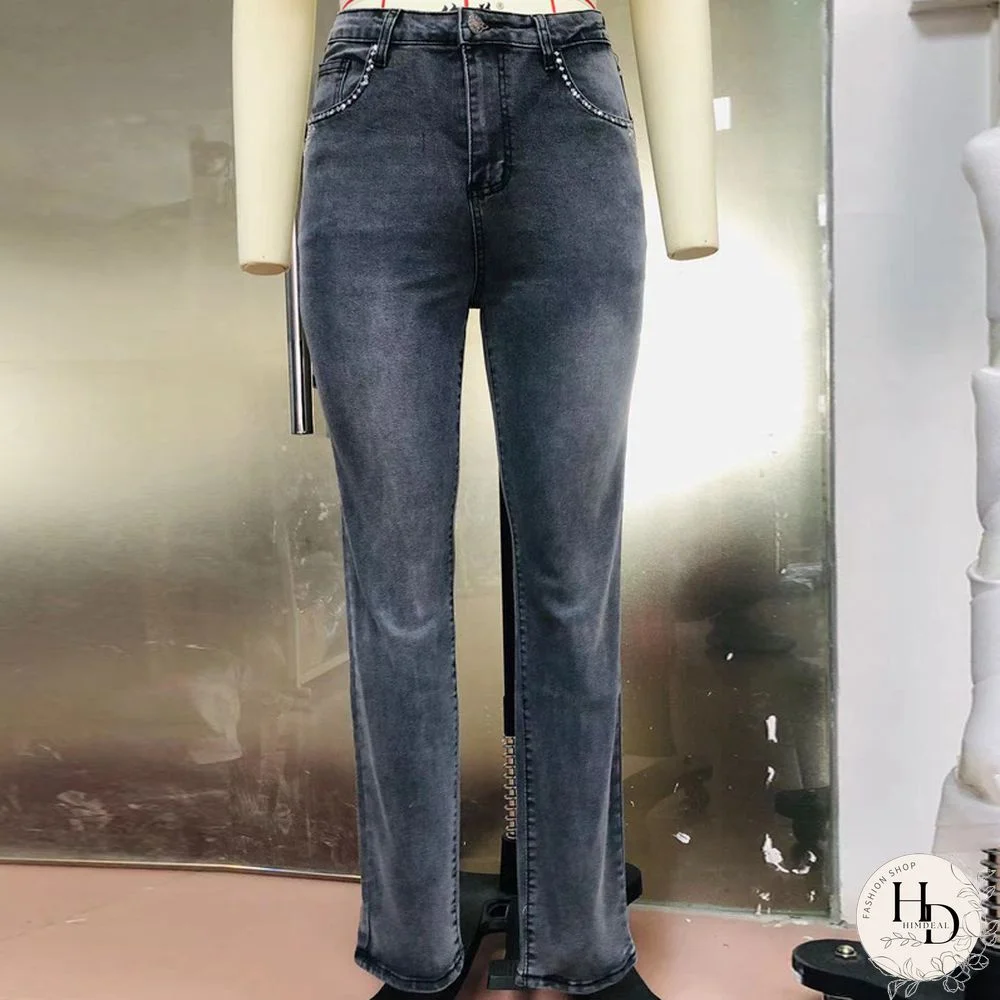 New Fashion Casual All-Match Womens Jeans