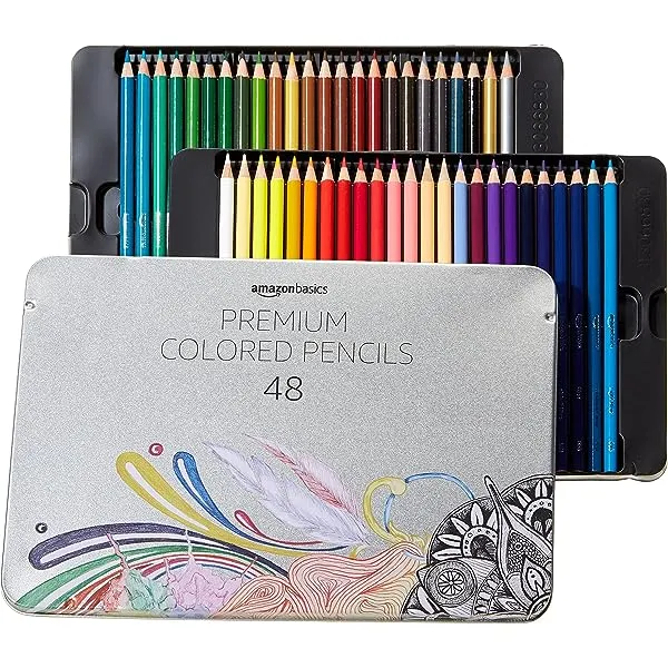 Amazon Basics Premium Colored Pencils