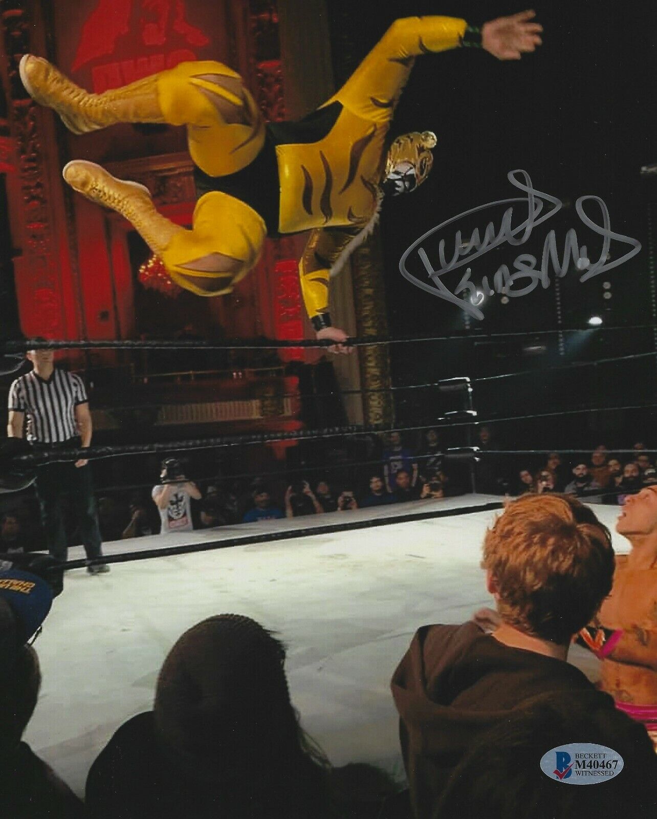 Puma King Signed 8x10 Photo Poster painting BAS Beckett COA CMLL Lucha Libre Wrestling Picture 9