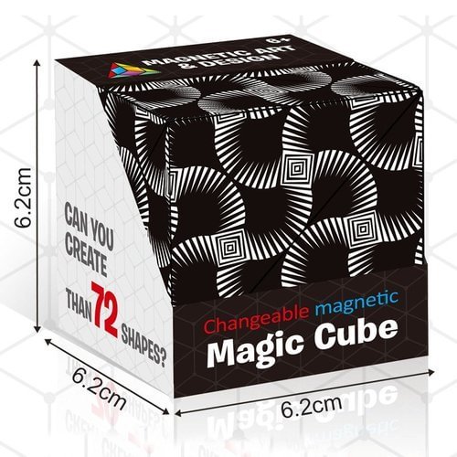 CHANGEABLE MAGNETIC MAGIC CUBE