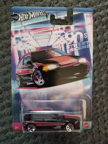 Hot Wheels 90's Street Scene 92 Honda Civic EG Toy