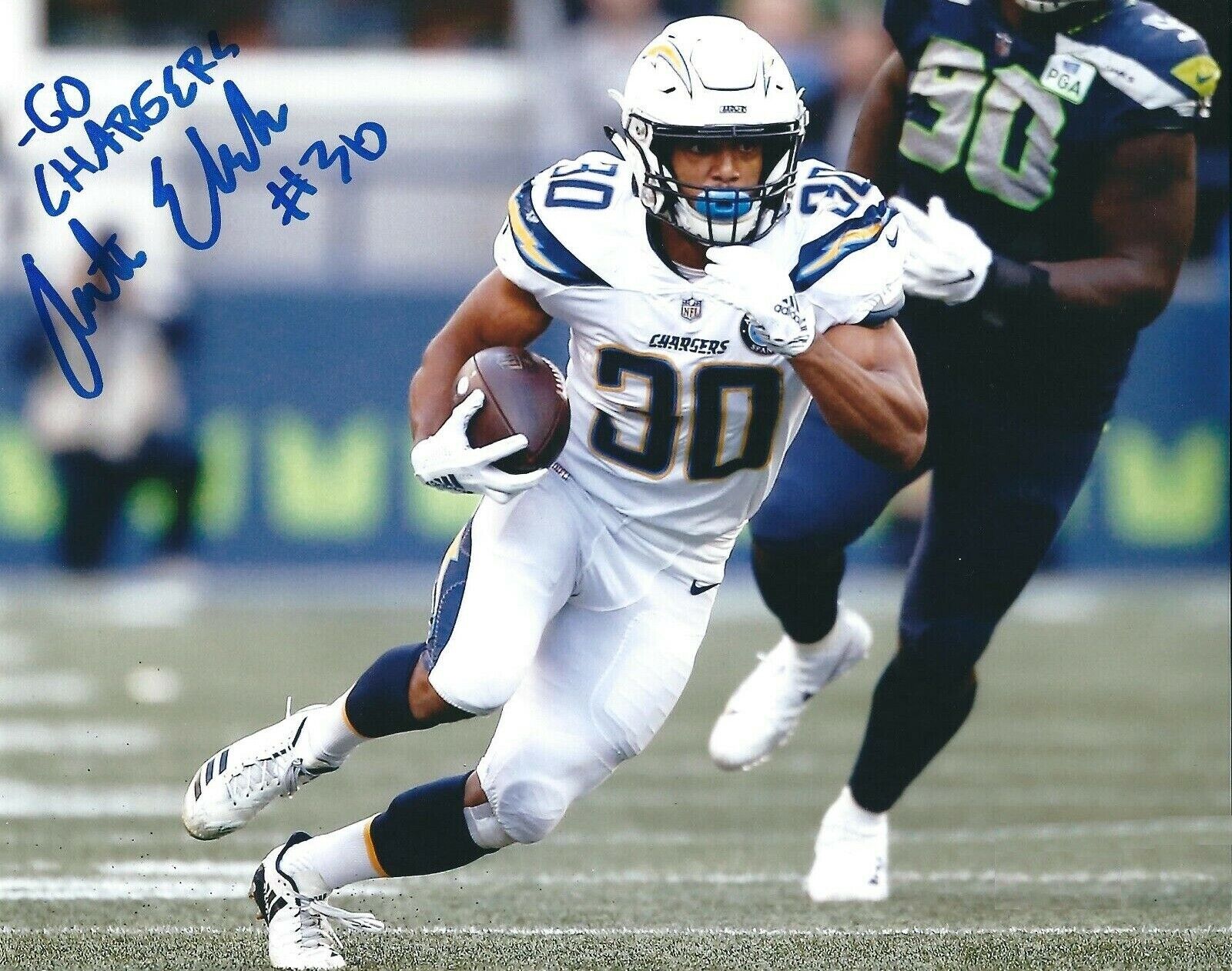 Austin Ekeler Autographed Signed 8x10 Photo Poster painting ( Chargers ) REPRINT