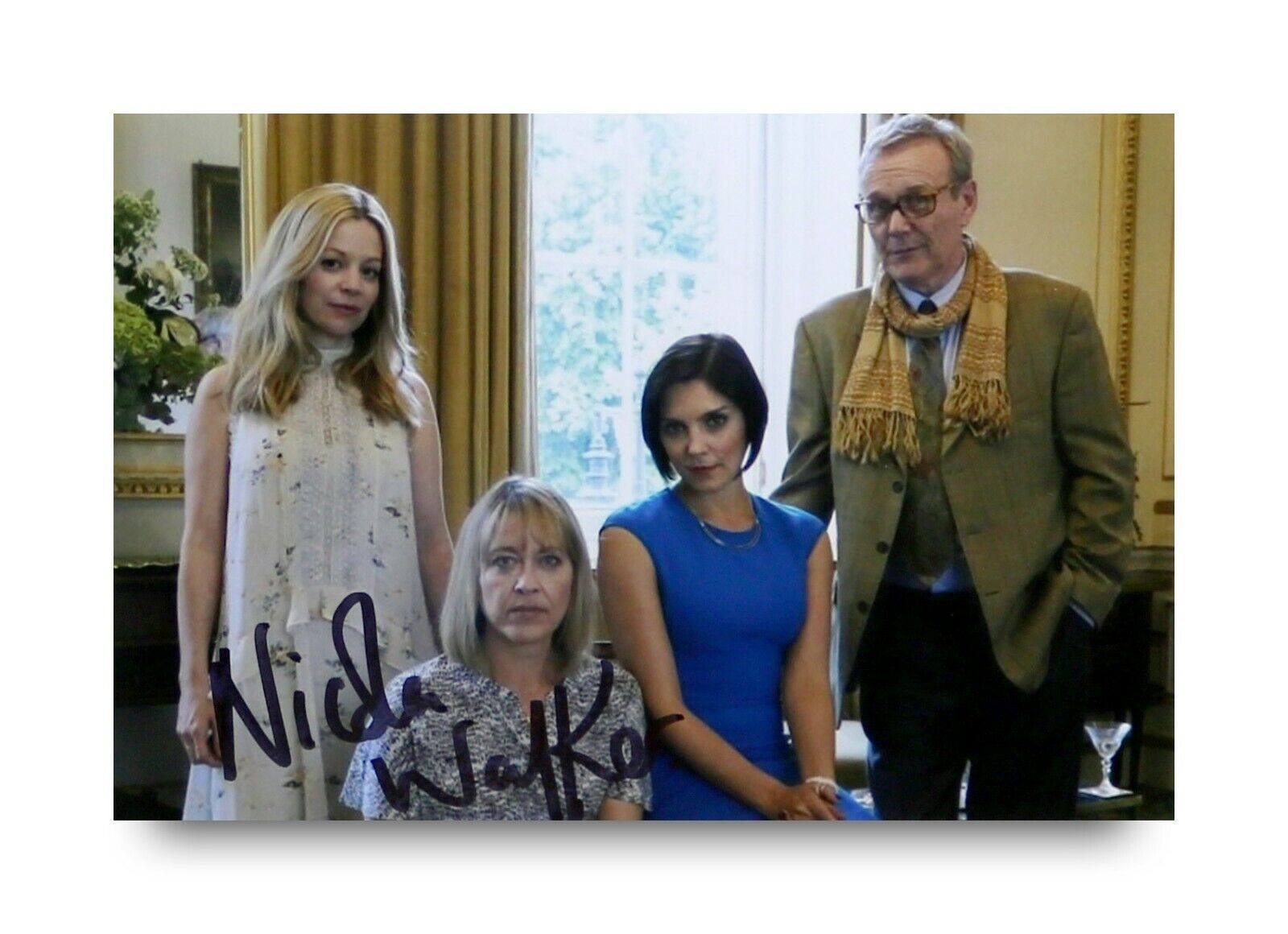 Nicola Walker Signed 6x4 Photo Poster painting The Split Hannah Stern Unforgotten Autograph +COA