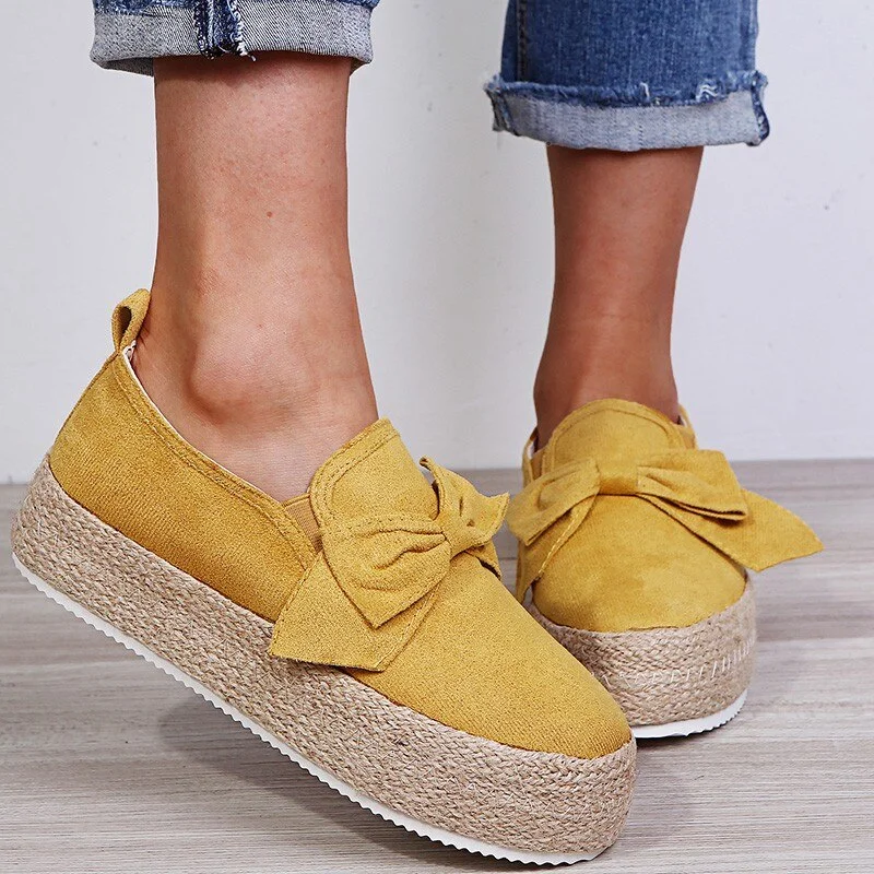 Women Flat Platform Shoes Woman Loafers Casual Women's Slip On Shallow Swing Moccasin Ballet Female Flats zapatos de mujer