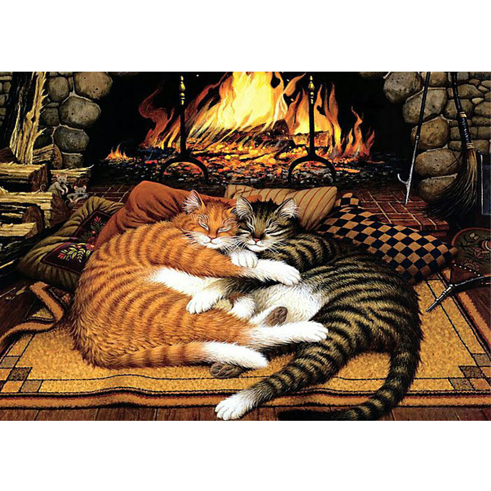

Cat\ s Dream-Round Drill Diamond Painting-40*30CM, 501 Original