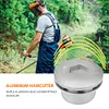 Aluminum Line Trimmer Head Replacement Parts with 4 Line for Grass Lawn Trimmer