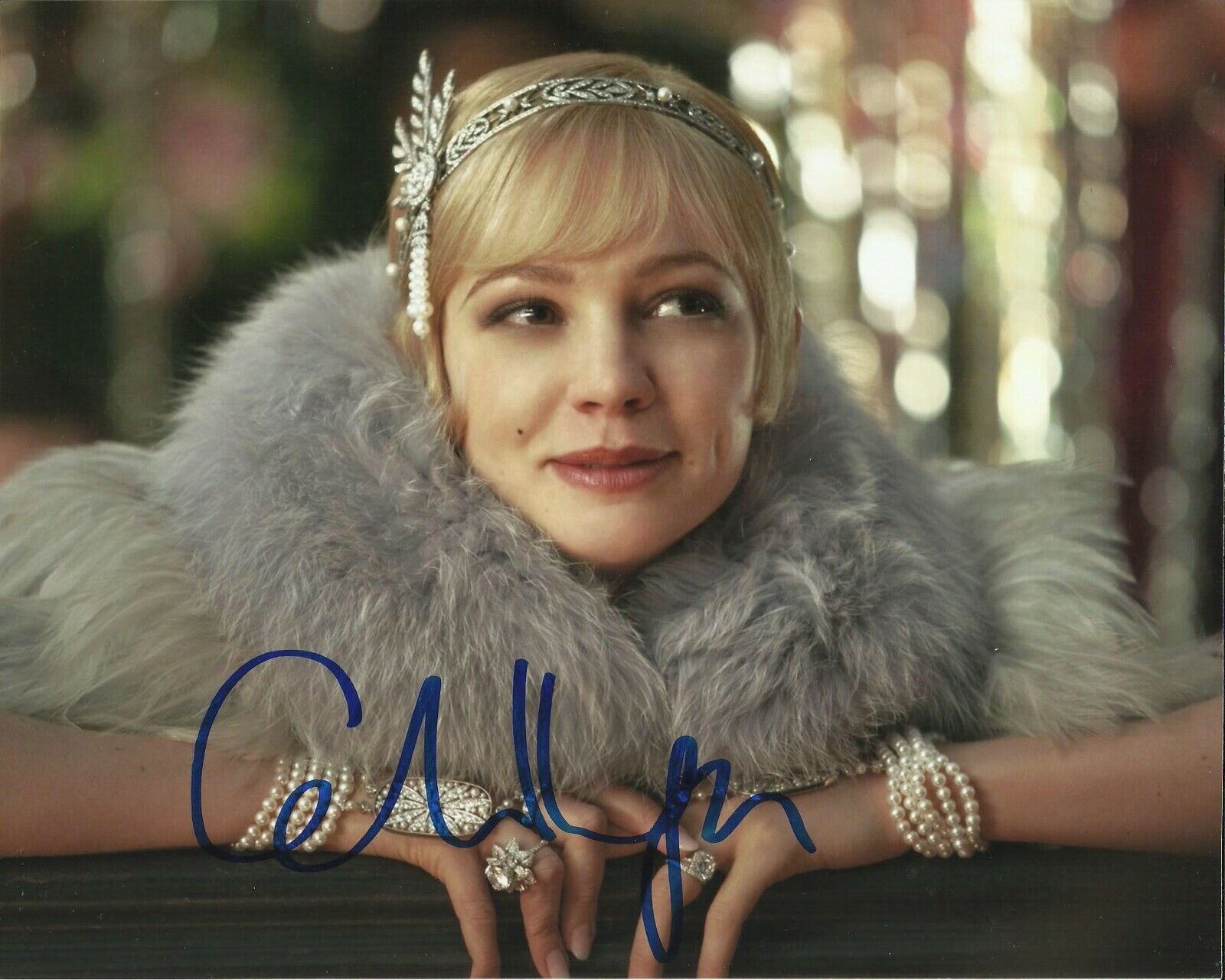 CAREY MULLIGAN SIGNED SEXY Photo Poster painting UACC REG 242 (5)