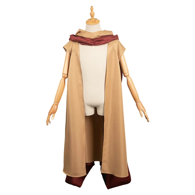 Movie Dune: Part Two (2024) Paul Atreides Yellow Sleeveless Cloak Outfits Cosplay Costume