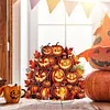 Pumpkin Diamond Dot Painting Ornament DIY Double Sided Acrylic Stand