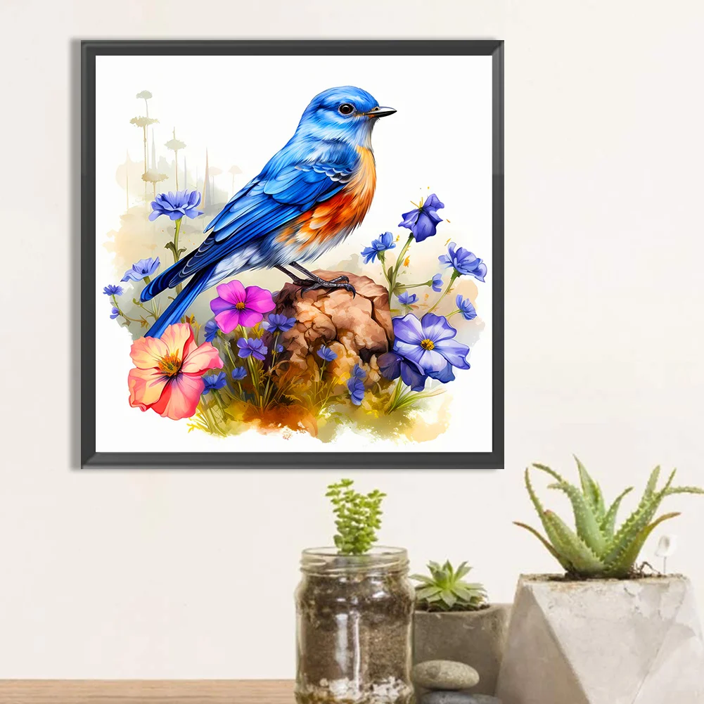 Diamond Painting - Full Round Drill - Bird(Canvas|40*40cm)