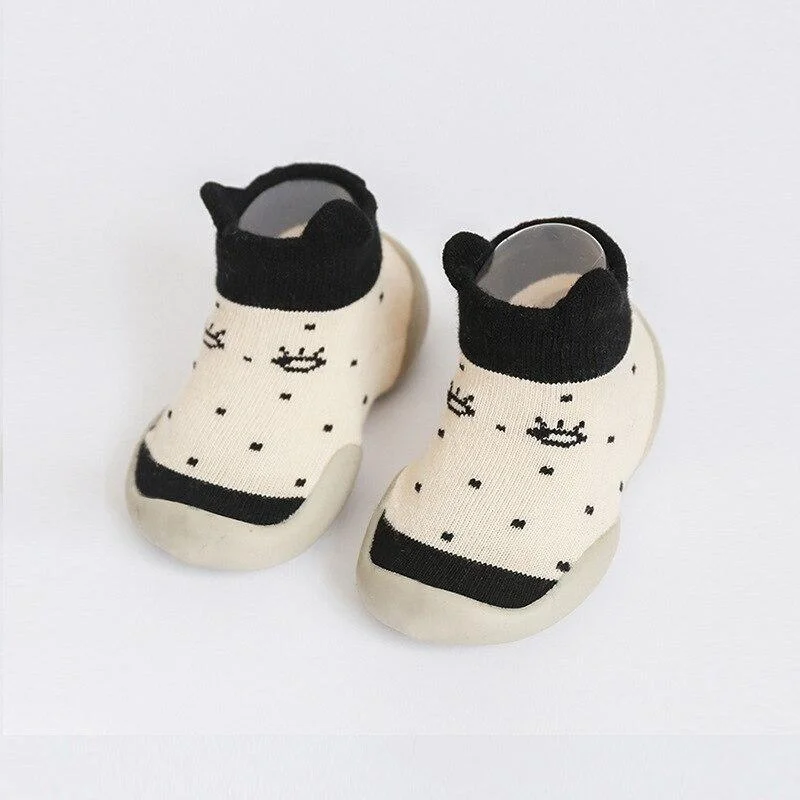 Baby Boy Girl Shoes Autumn Winter Spring Infant Nonslip Sock Kid Soft Rubber Sole Sock Toddler Shoes Anti-slip Floor Socks Shoes