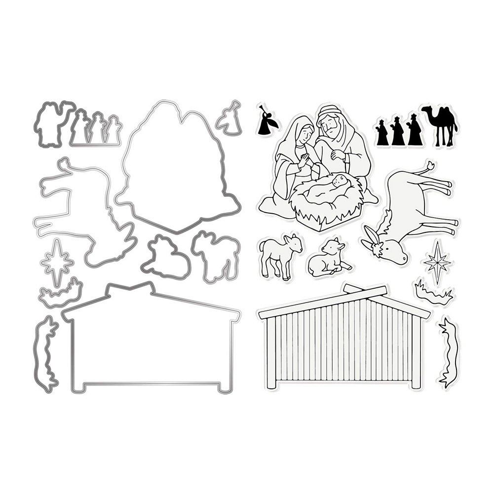

Family Animal - Paper Craft Cutting Dies, 501 Original