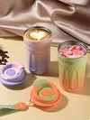 420ML Thermos Bottle Stainless Steel Coffee Cup Vacuum Flask for Hot Cold Drinks