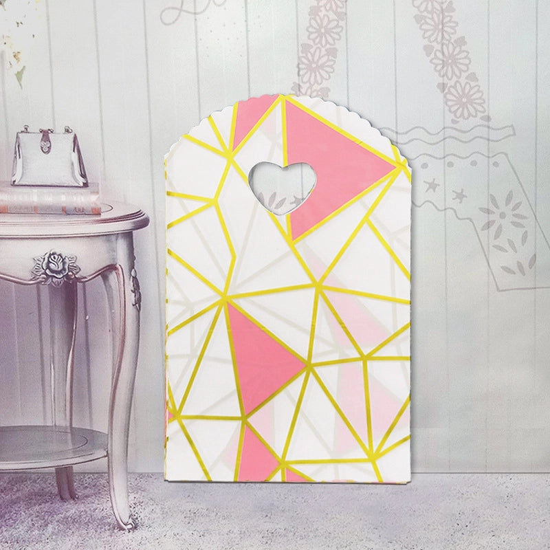 Minimalist Classic Style Multicolor Letter PE Party Gift Wrapping Supplies