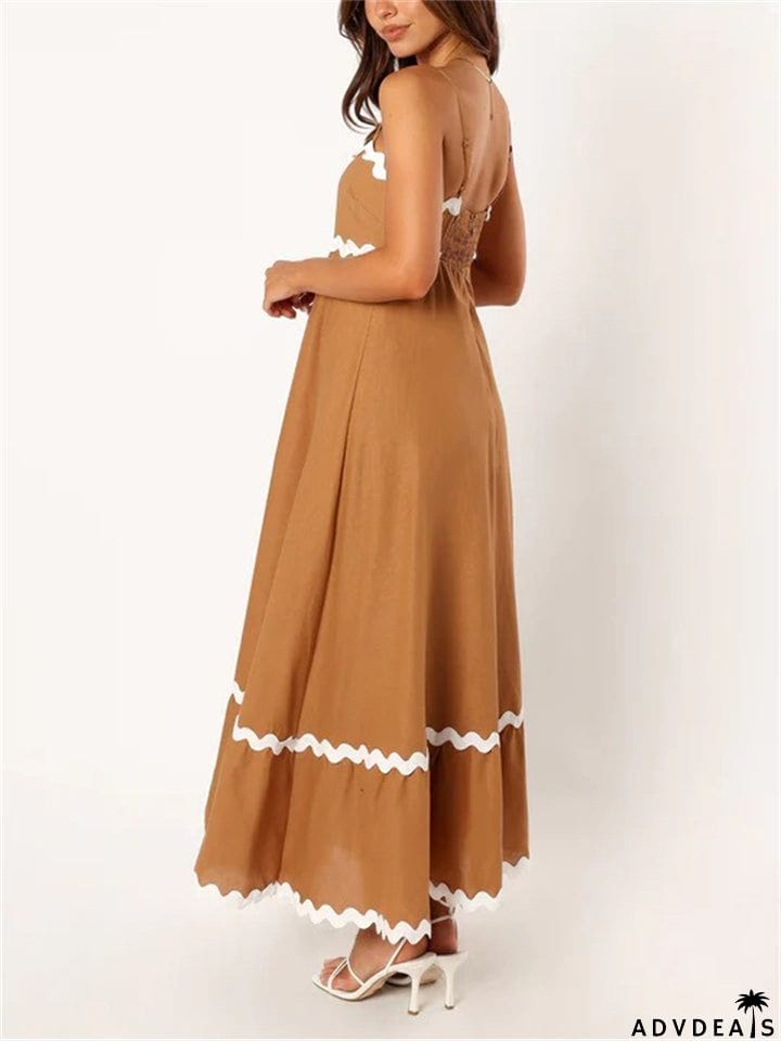 Ladies Summer New Trendy Beach Strappy Dresses