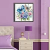 Diamond Painting-DIY Crystal Rhinestone Flower Butterfly(40x40cm)