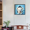 (40*40cm)DIY Square Partial AB Drill Diamond Painting - Bear