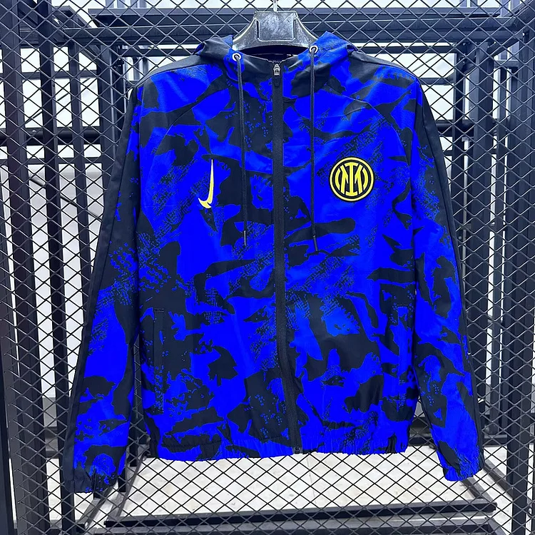 25/26 Inter Milan Blue Windbreaker Jacket