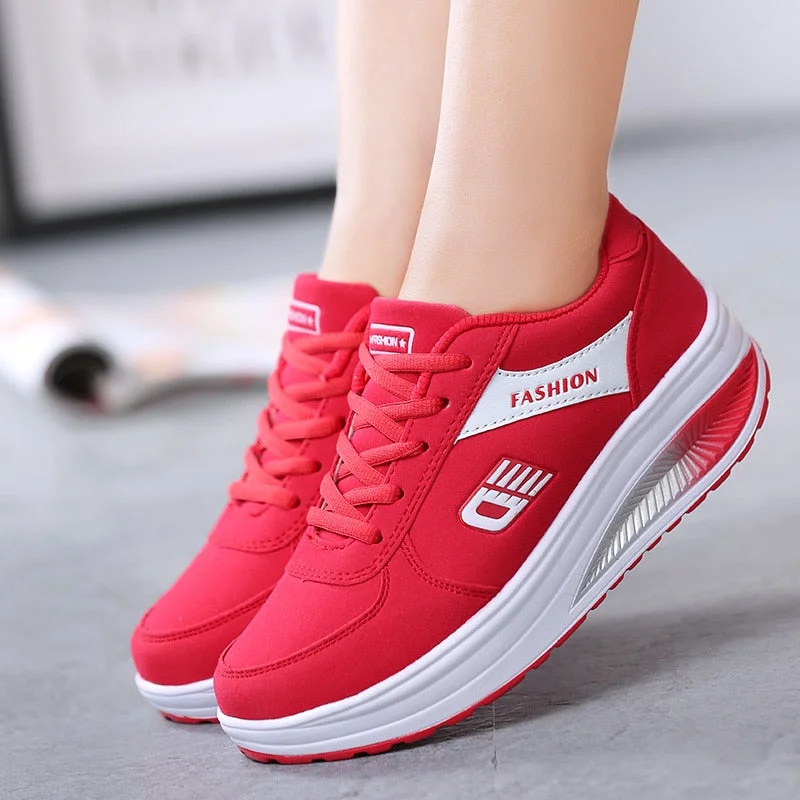 Women's Sports Shoes Shoes Casual Women's Sneakers Shoe Woman Flat Platform Wedge Women Shoes Ladies Footwear Tennis Female