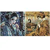 Geisha Girl Special Shaped 5D DIY Partial Drill Diamond Painting Kits for Adults Home Wall Decor Crystal Diamond Art 30x30cm