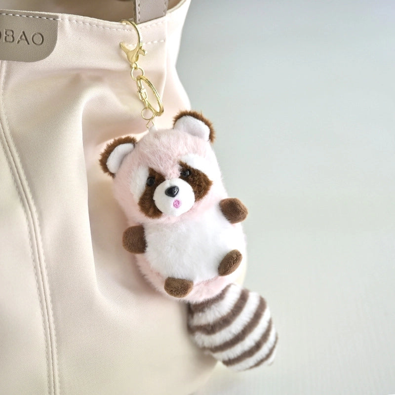 Elegant Lady Animal PP Cotton Plush Unisex Keychain
