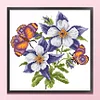 Bead Embroidery - Partial Printed 9CT Butterfly(27x27 CM)