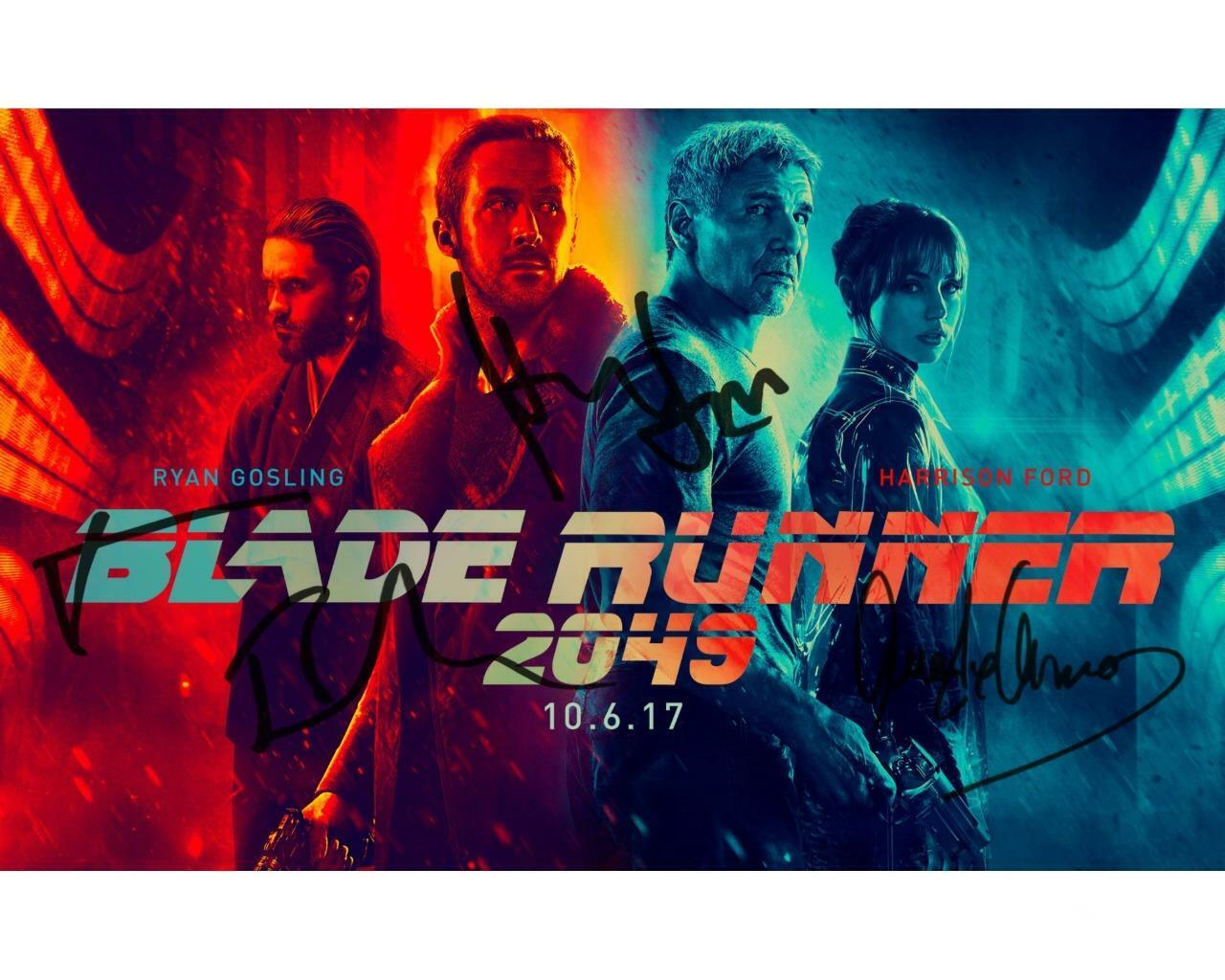 Blade Runner 2049 Cast SIGNED AUTOGRAPHED 10 X 8