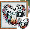 The Nightmare Before Christmas-11CT Stamped Cross Stitch 40*40cm tapestrymarket